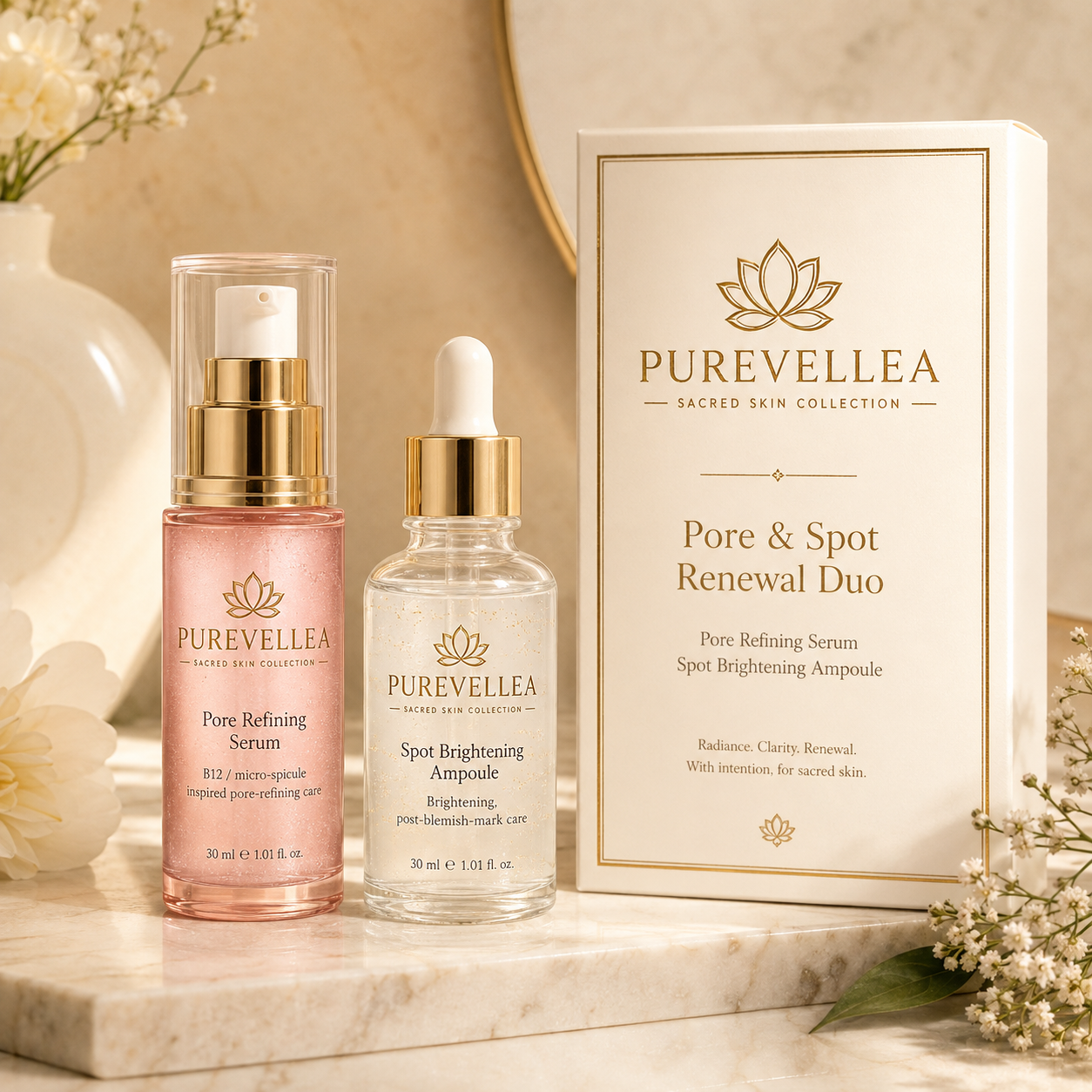 PUREVELLEA Pore & Spot Renewal Duo